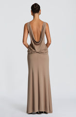 Bruna Maxi Dress - Stone