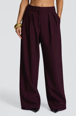 Kirsty Pants - Plum