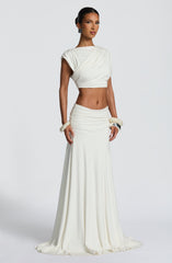 Paige Maxi Skirt - Ivory