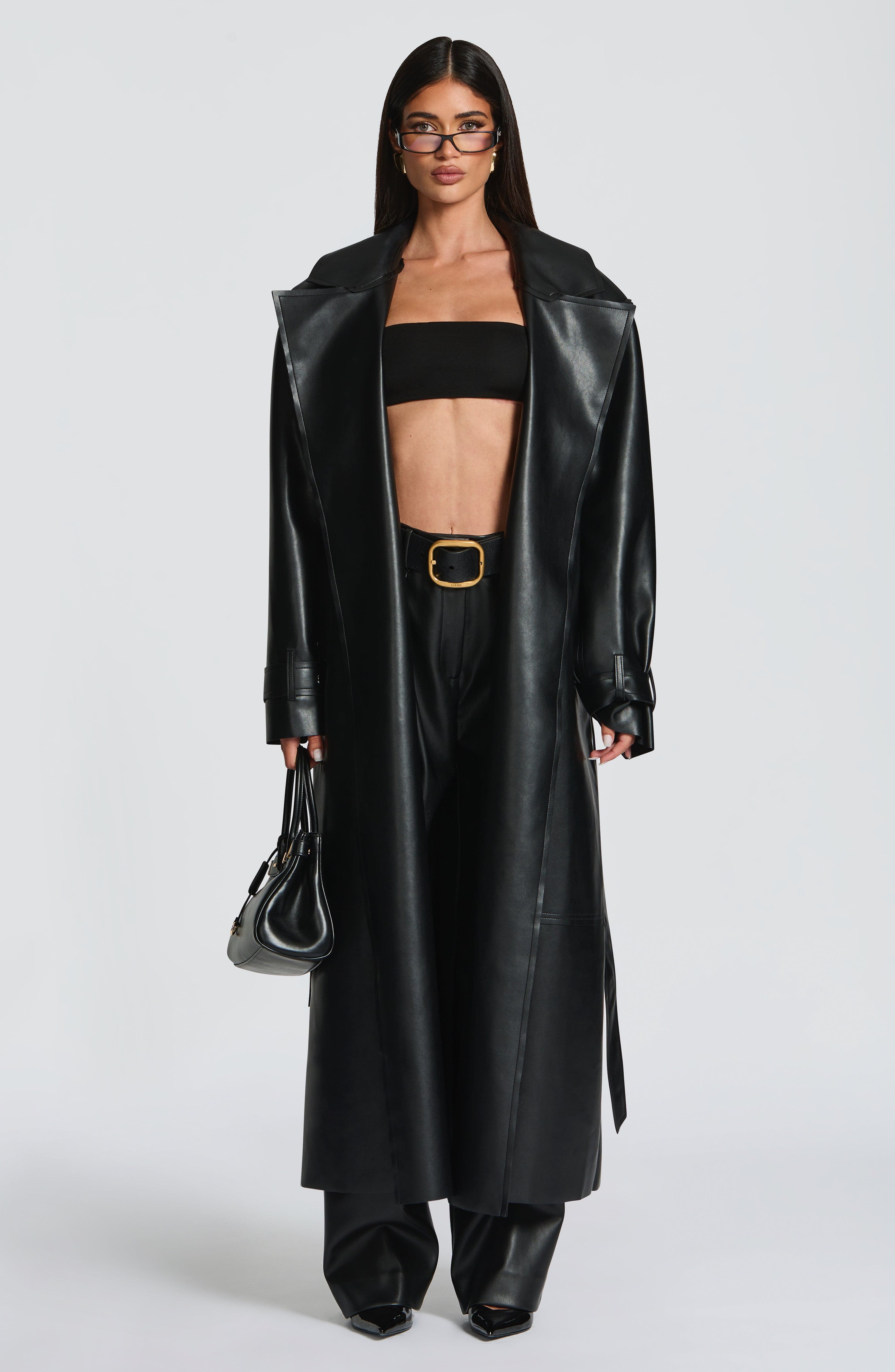 Bridget Trench Coat - Black