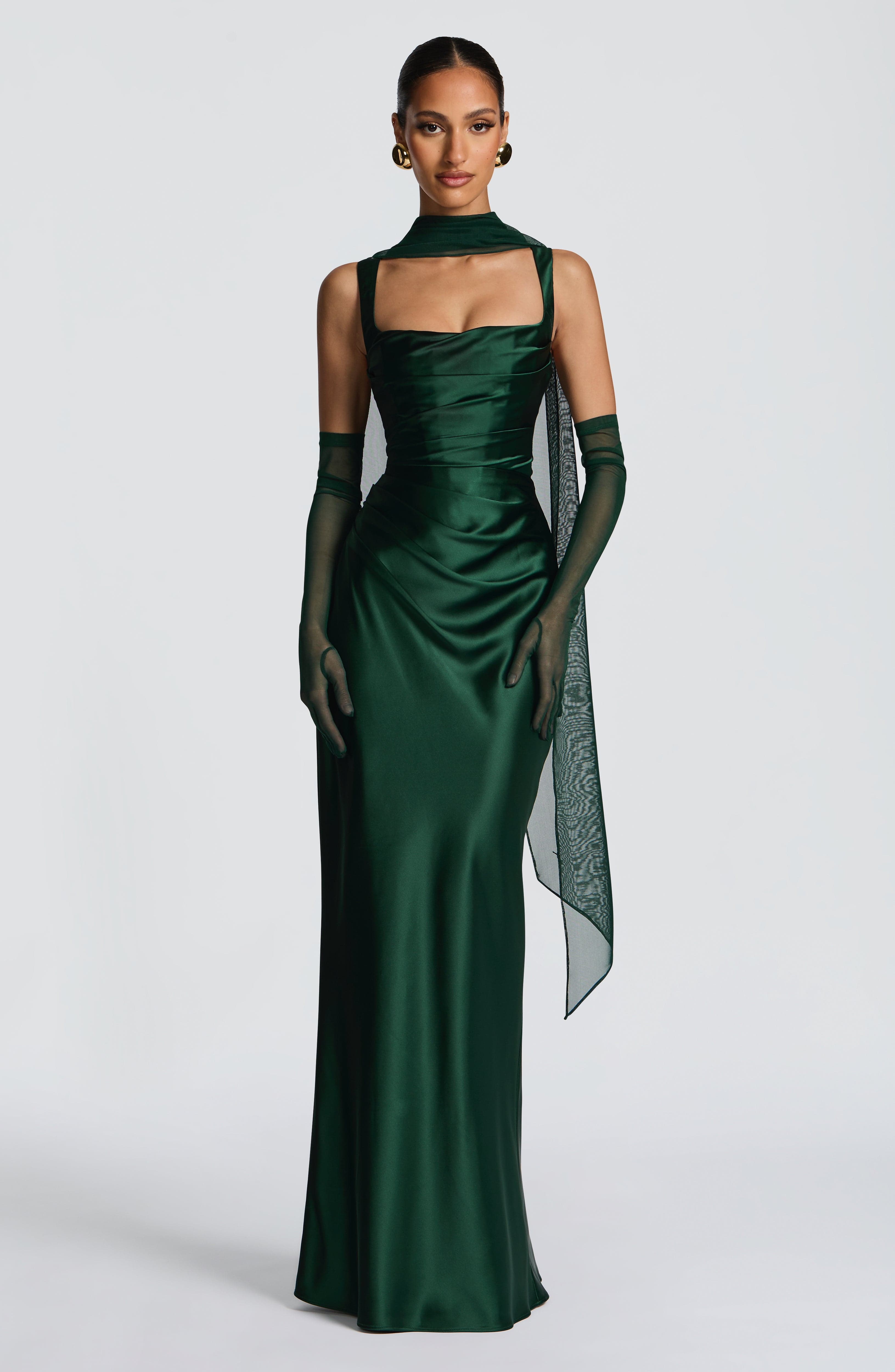 Calanthe Maxi Dress - Emerald