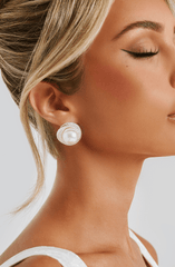 Davina Earrings - Silver