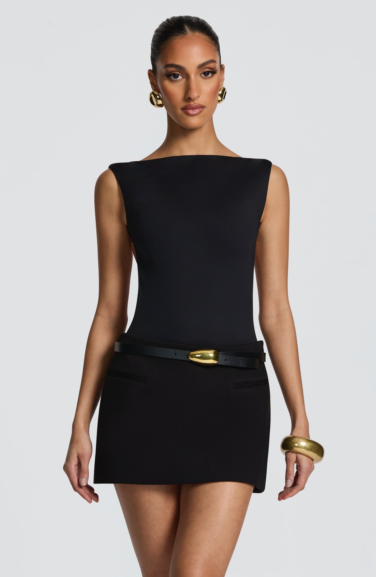 Edna Mini Skirt - Black