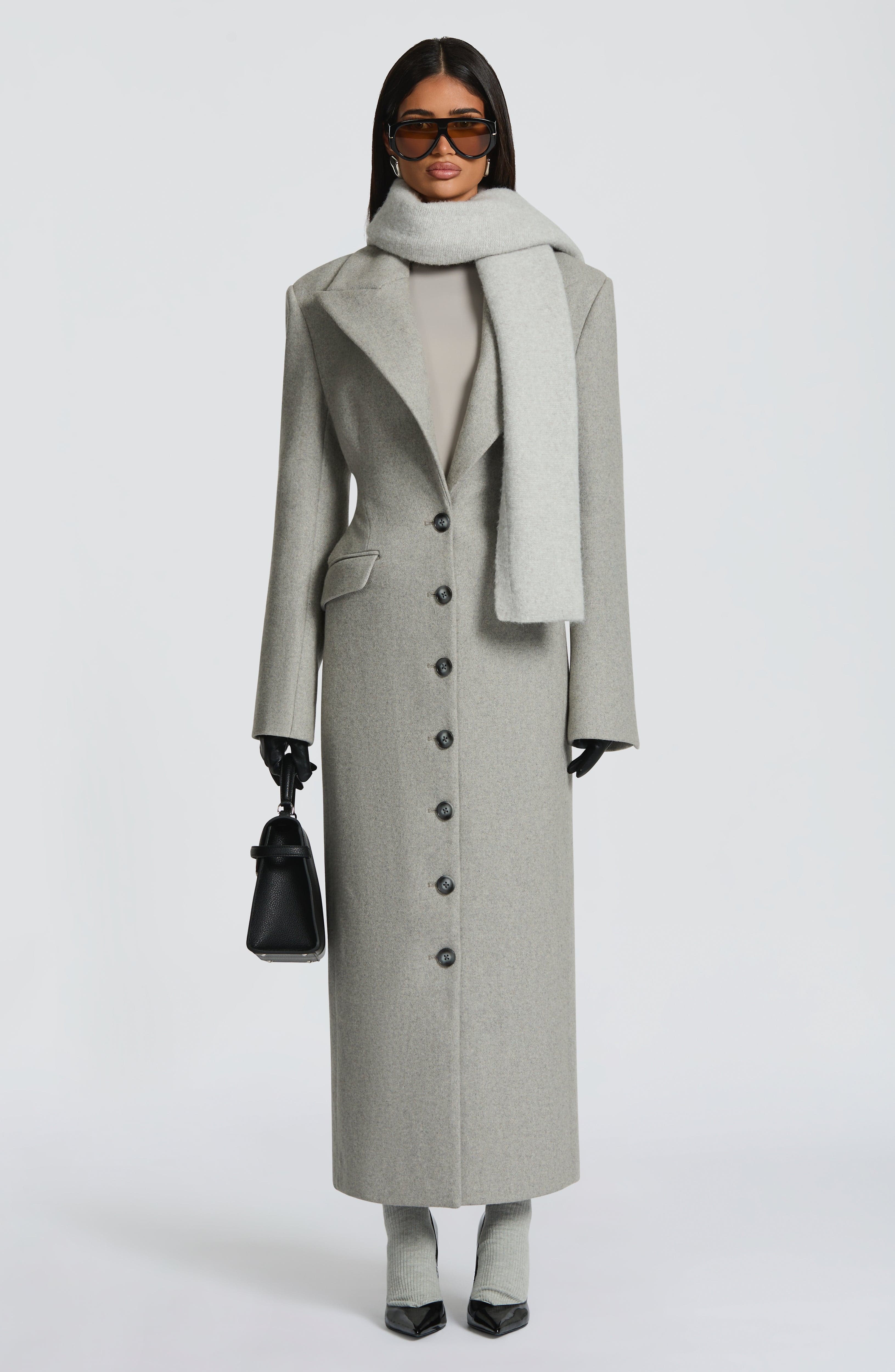Jeanie Scarf - Light Grey