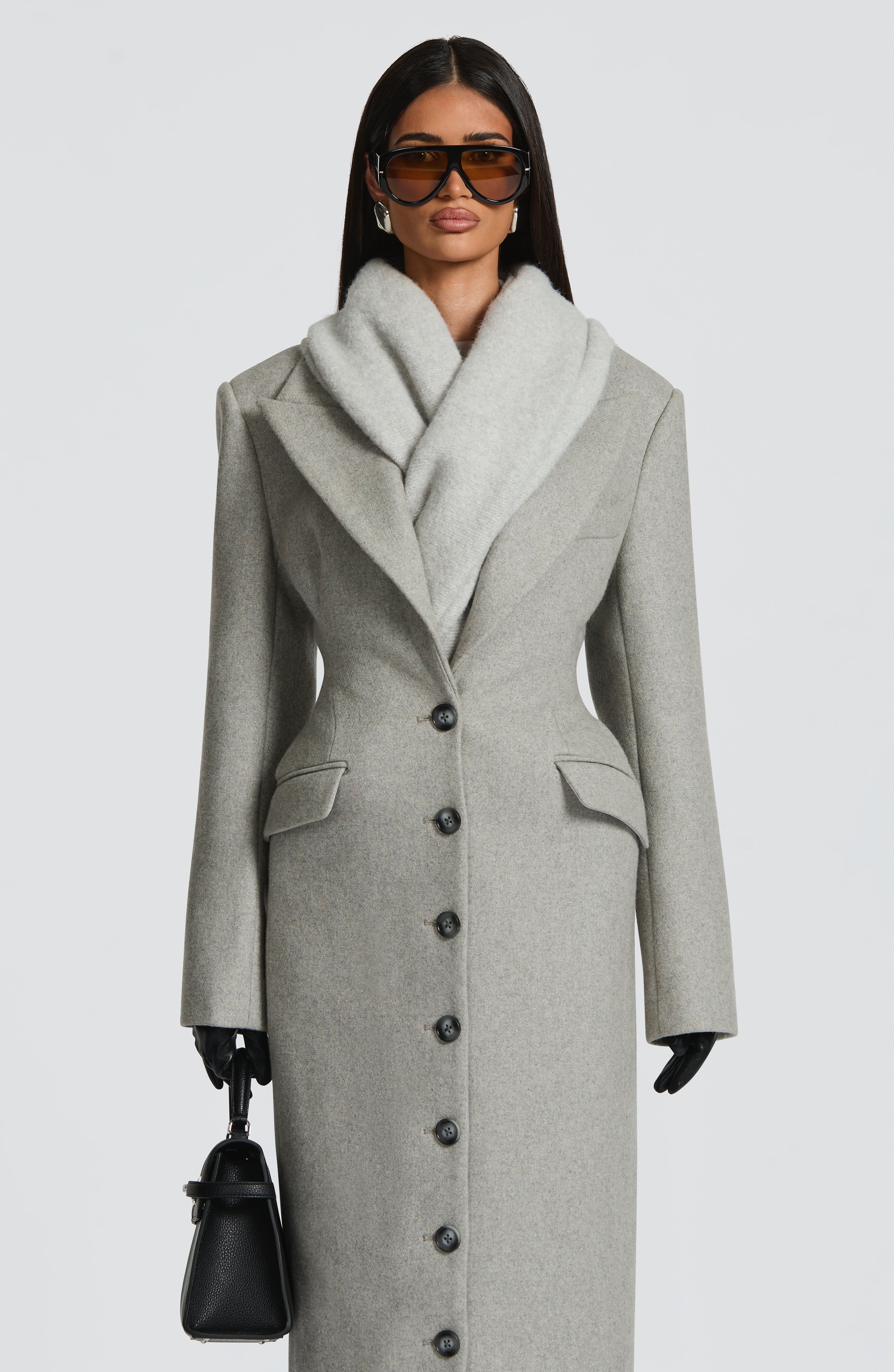 Jeanie Scarf - Light Grey