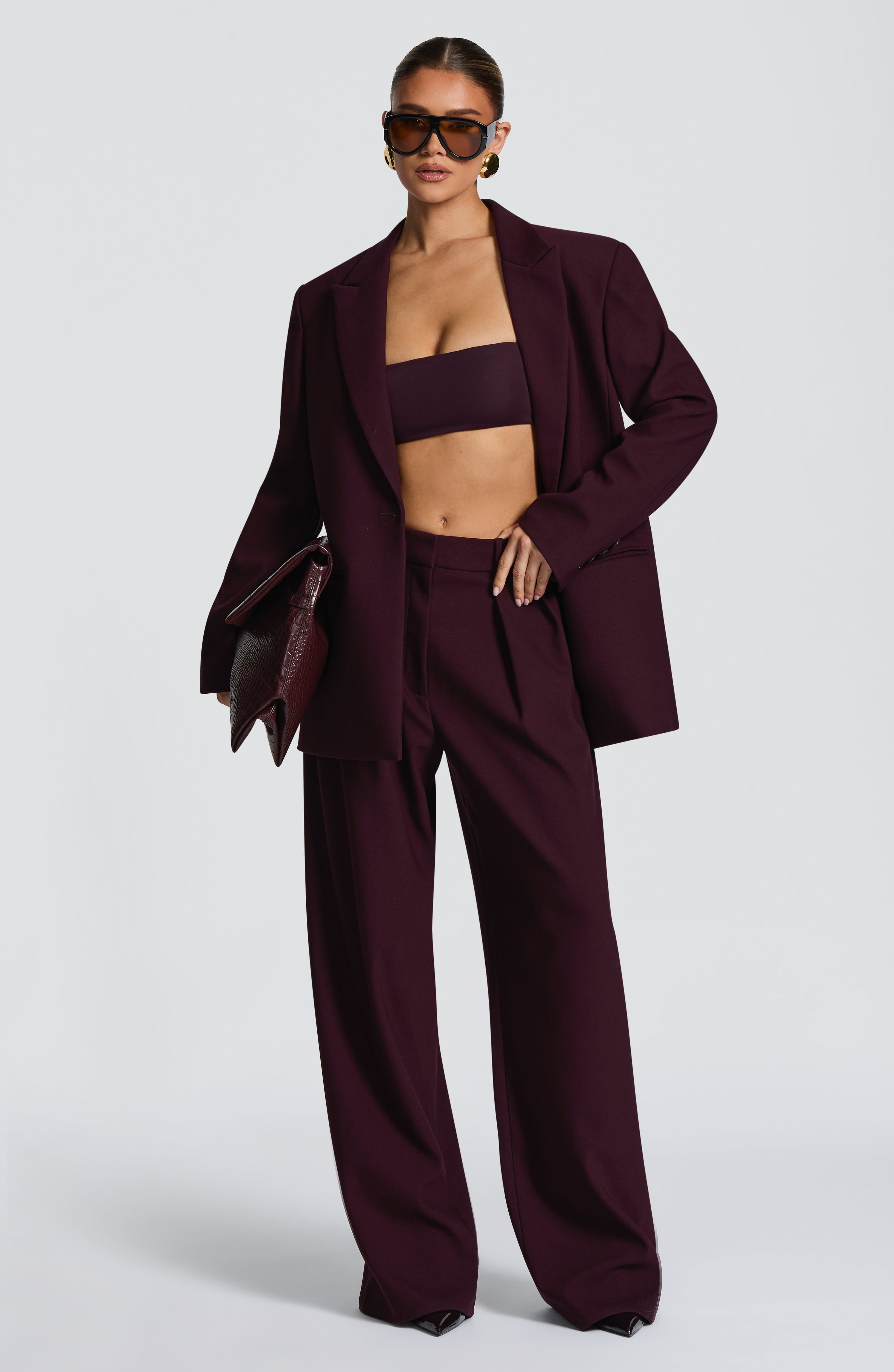 Kirsty Pants - Plum