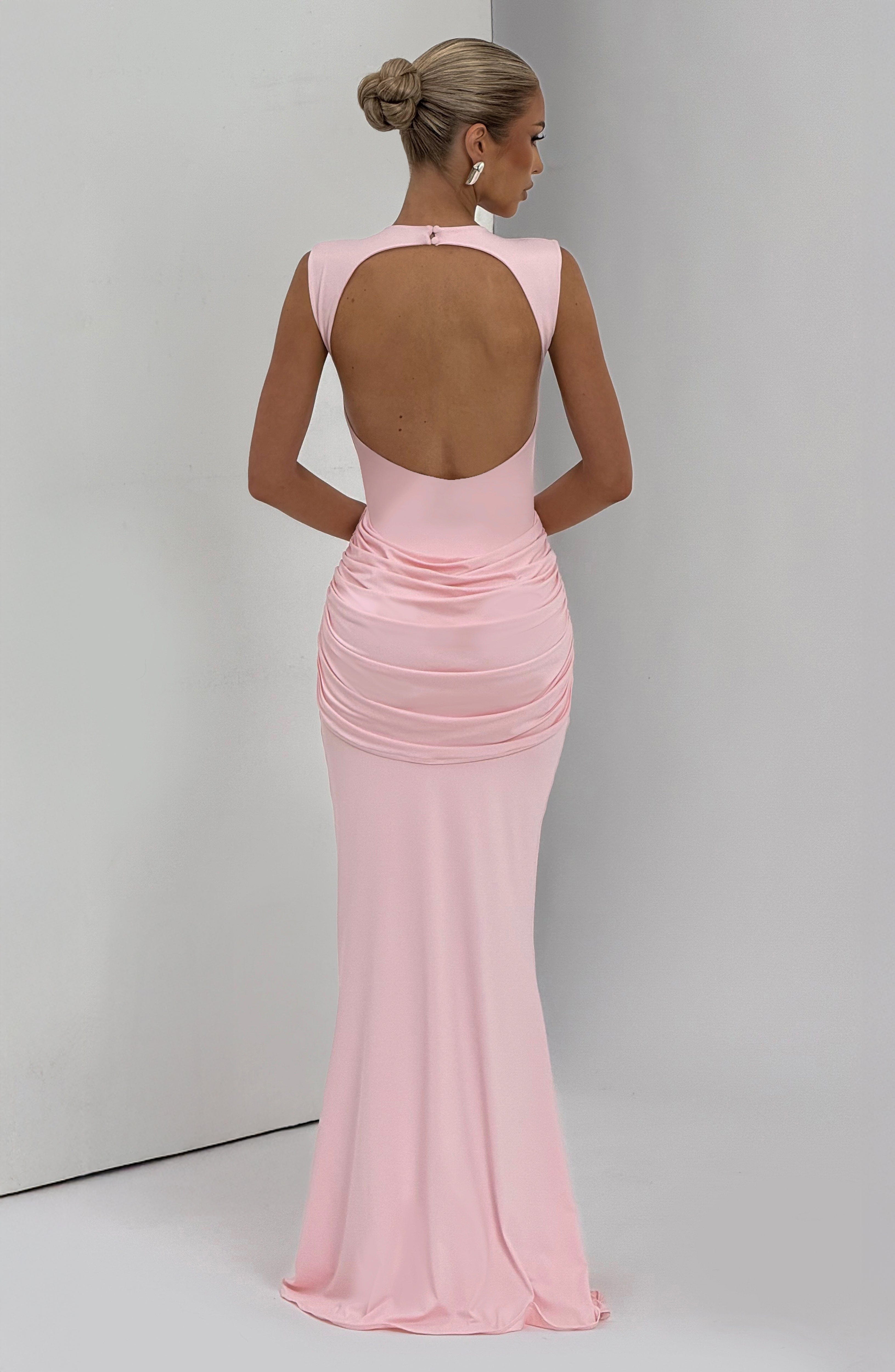 Lorenza Maxi Dress - Blush