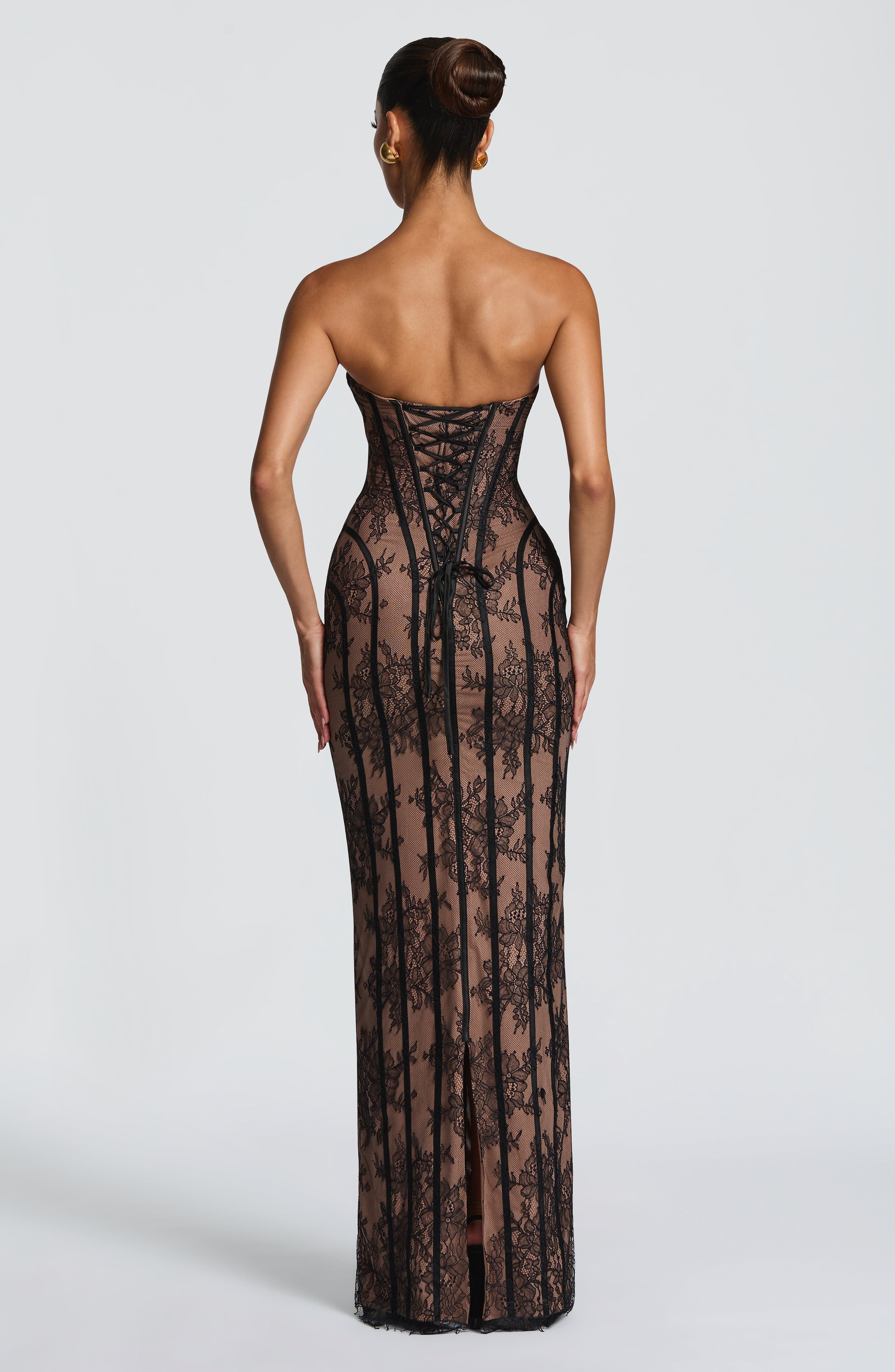 Sian Maxi Dress - Black