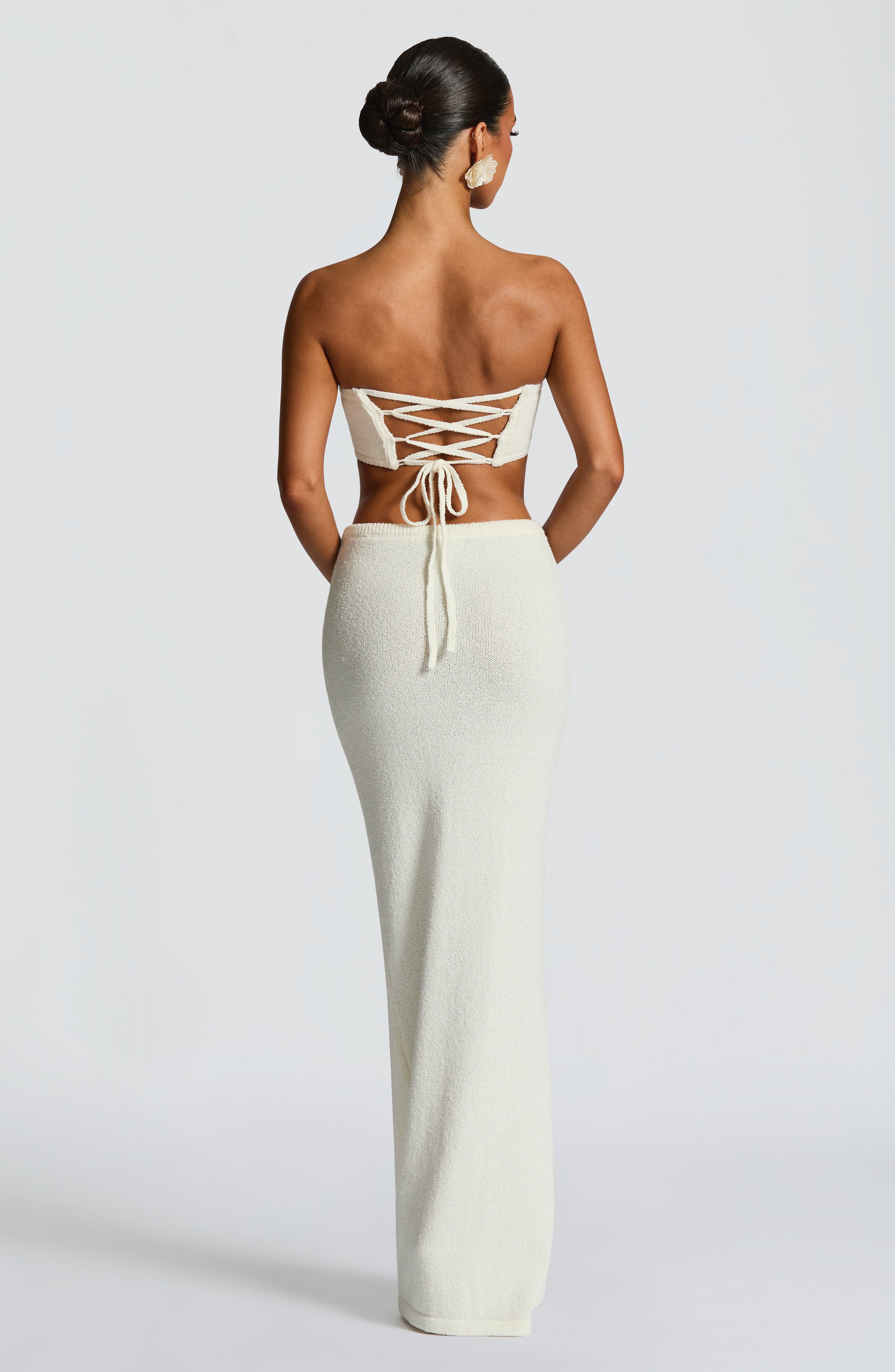 Sola Maxi Skirt - Ivory