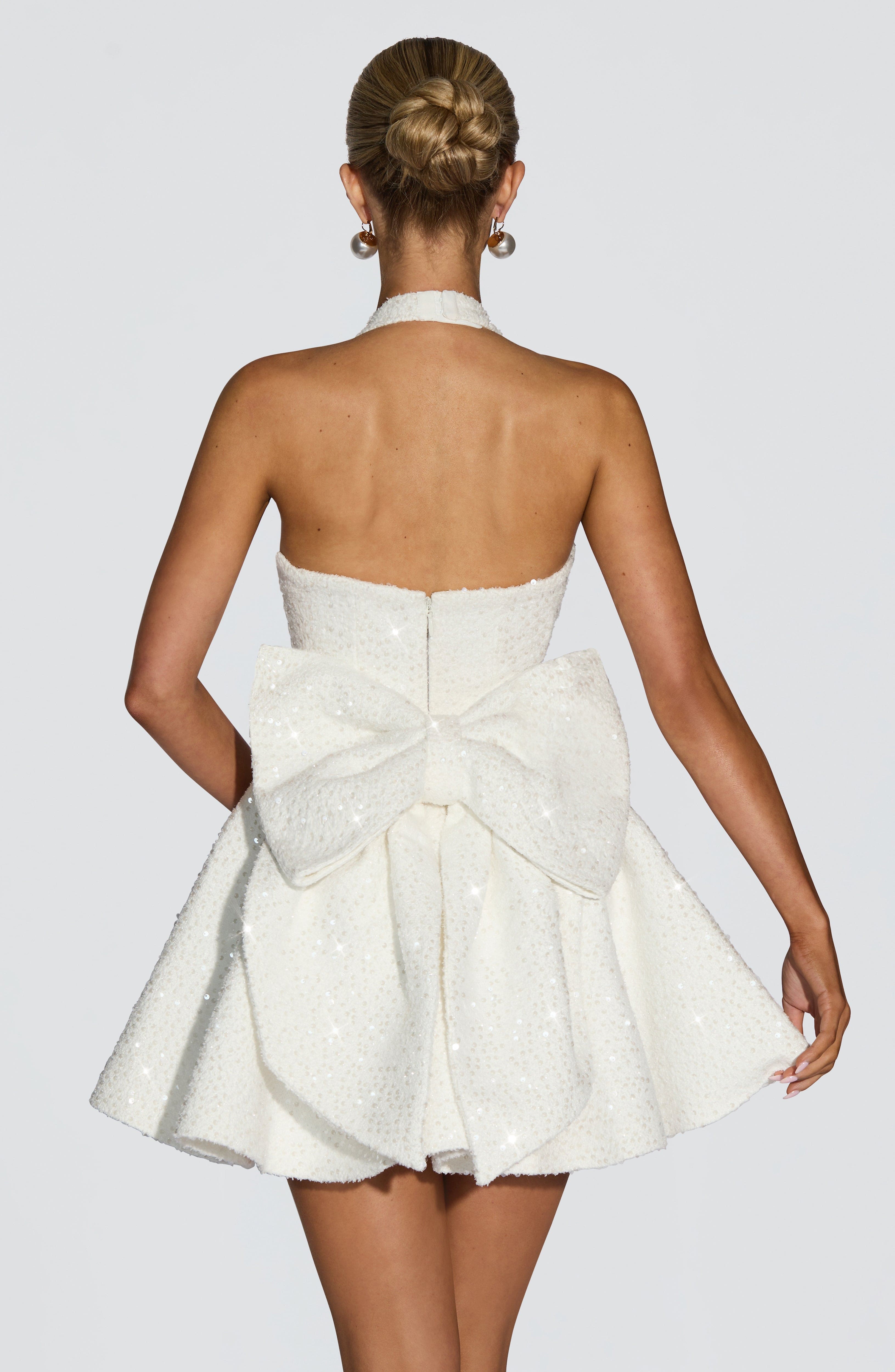 Talara Mini Dress - Ivory