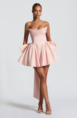 Trinity Mini Dress - Blush