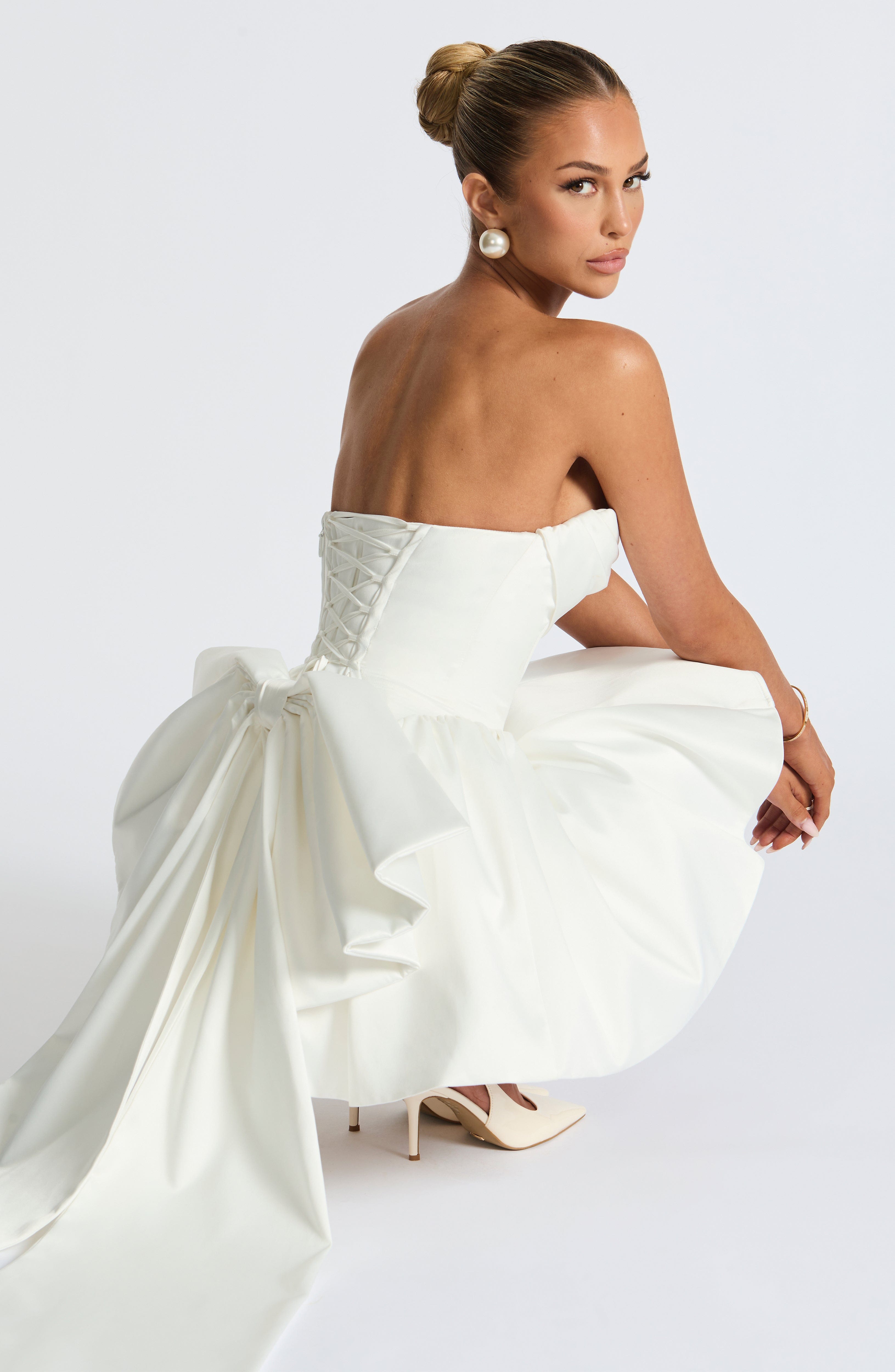 Trinity Mini Dress - Ivory