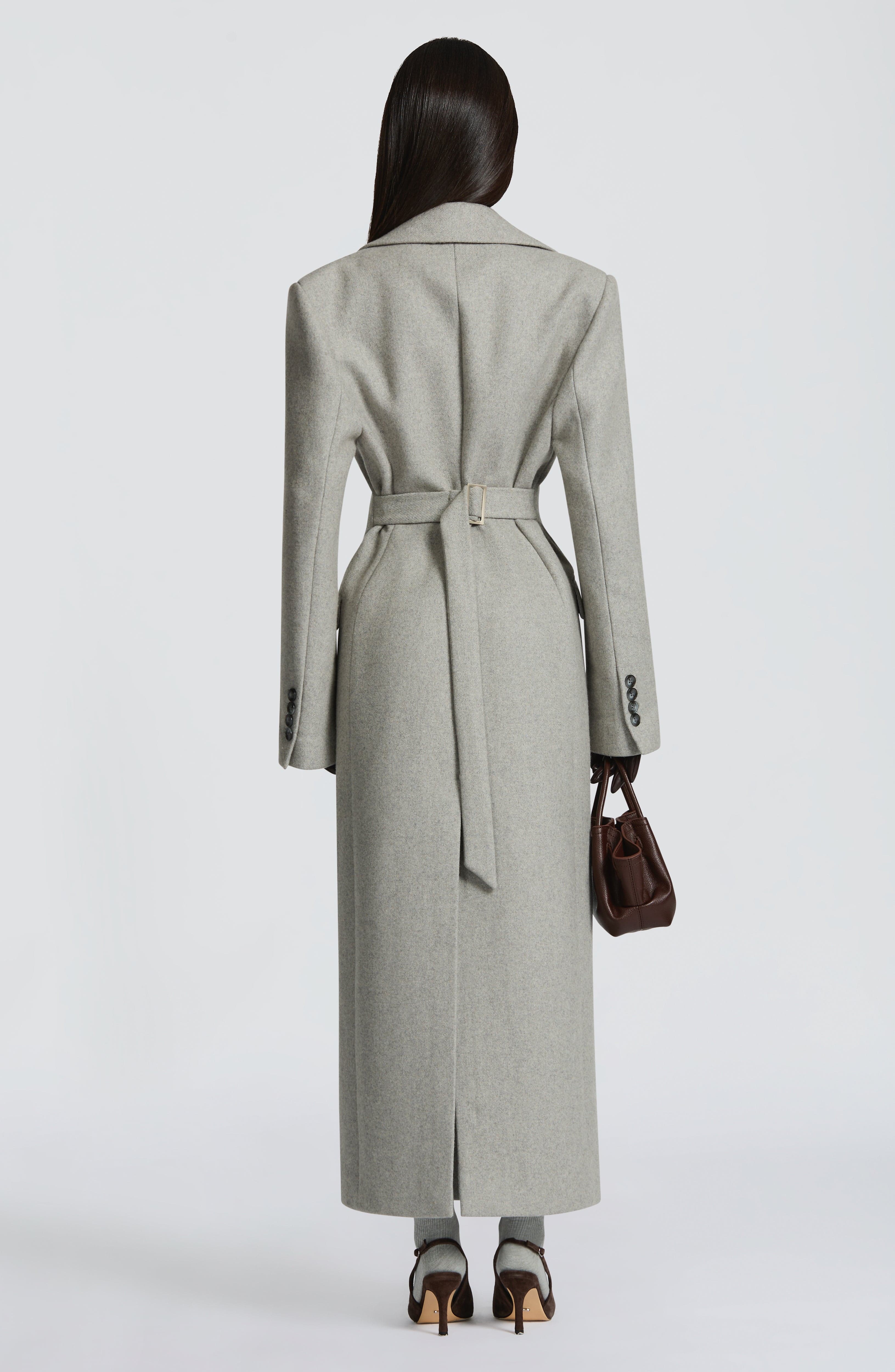 Ursula Coat - Light Grey